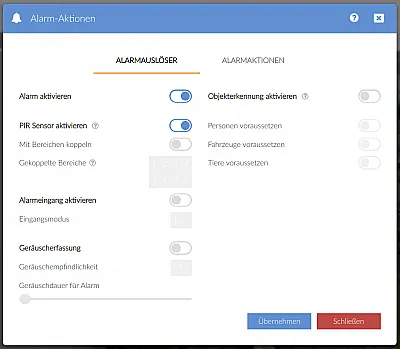 Instar 9820 Alarmauslöser