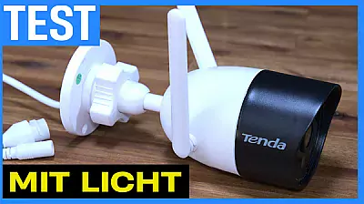 Tenda CT6 Überwachungskamera mit Licht