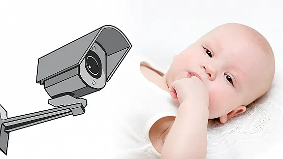 Überwachungskamera als Babyphone