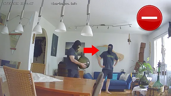 Überwachungskamera Videobild ruckelt