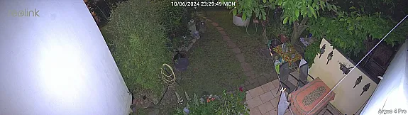 Argus 4 Pro - Testaufnahme bei Nacht - Maximales Licht 