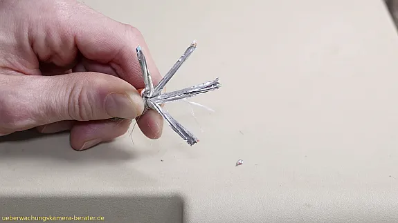 Aderpaare im Schutzmantel