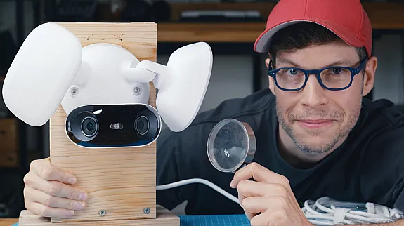 Reolink Floodlight Elite - Test mit Marco Reolink Floodlight Elite - Test mit Marco