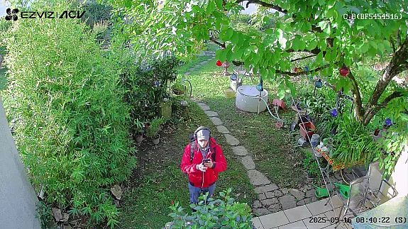 Ezviz CB8 Pro Testaufnahme - Tag 3