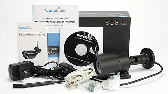 Wansview W2 im Test wide Wansview W2 im Test wide