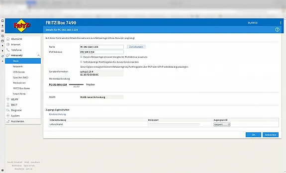 Fritzbox Internetzugang eines Gerätes blockieren